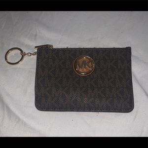 Michael Kors keychain wallet
